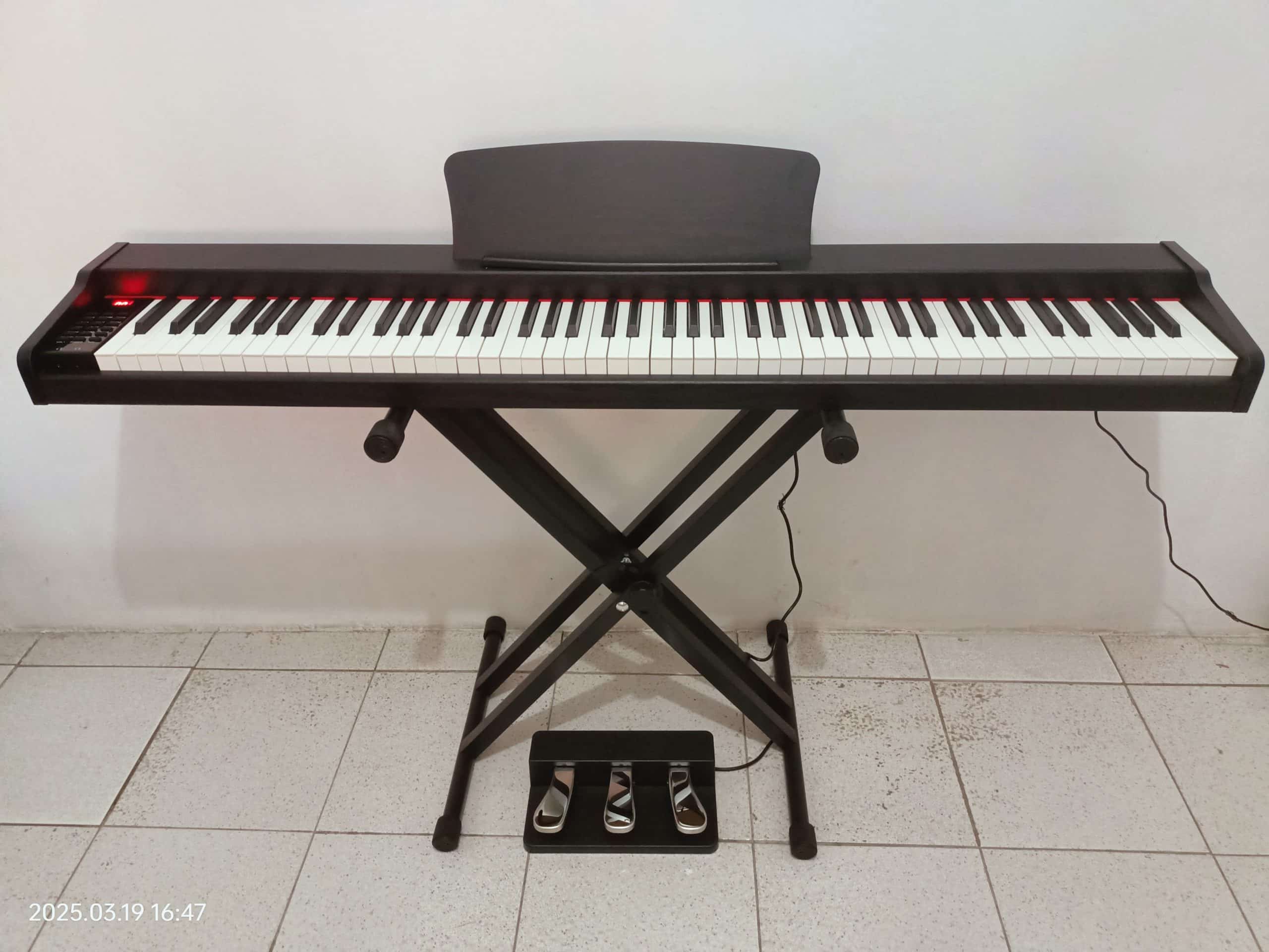 my first ever digital piano digital piano china made shopee